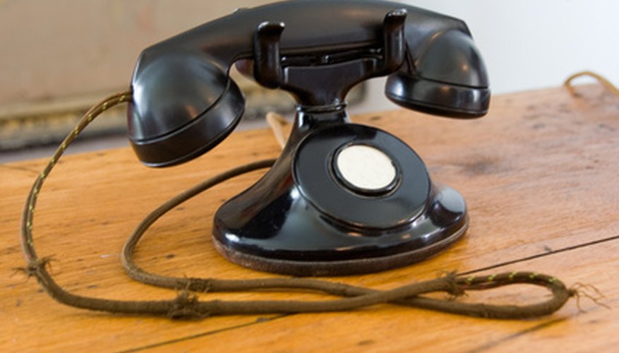 Photo Credit: phone set image by Sergey Danilov from <a href='http://www.fotolia.com'>Fotolia.com</a> Sales calls are sometimes considered an invasion of privacy.