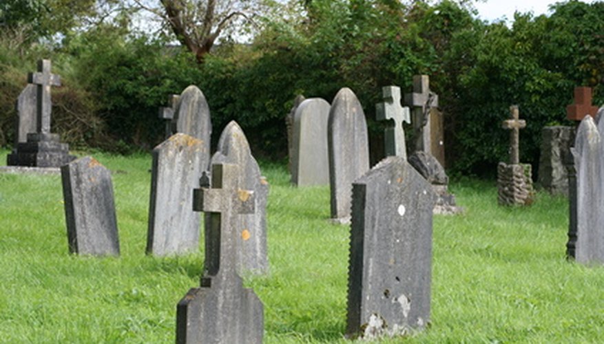 Former property owners are eligible to certain rights with cemetery plots.