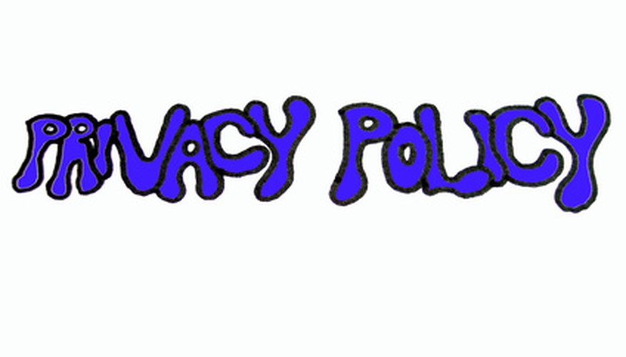 Photo Credit: privacy policy graffiti image by timur1970 from <a href='http://www.fotolia.com'>Fotolia.com</a> Specific compliance policies and procedures must be developed by each bank based upon its unique circumstances.