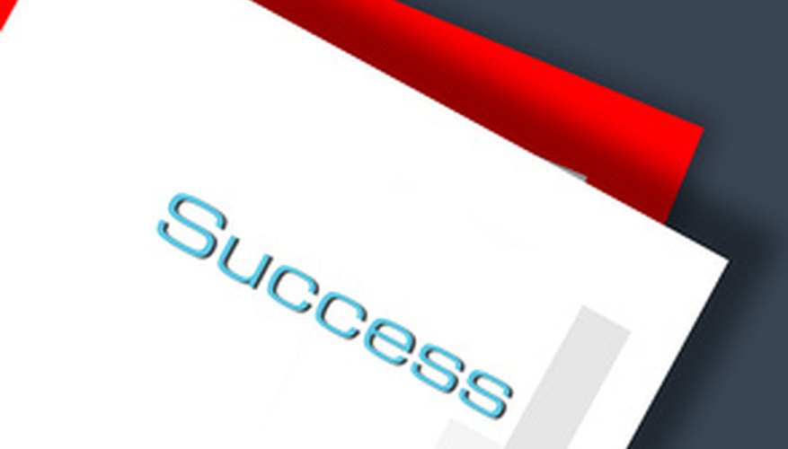 Photo Credit: Financial report image by janaka Dharmasena from <a href='http://www.fotolia.com'>Fotolia.com</a> Include background in the progress summary.