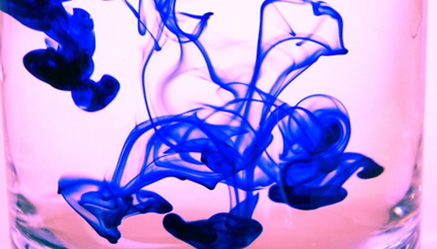 Photo Credit: tintenbild ii image by martin schmid from <a href='http://www.fotolia.com'>Fotolia.com</a> Enzyme reactions convert a substrate into a new product without changing or expending the enzyme.
