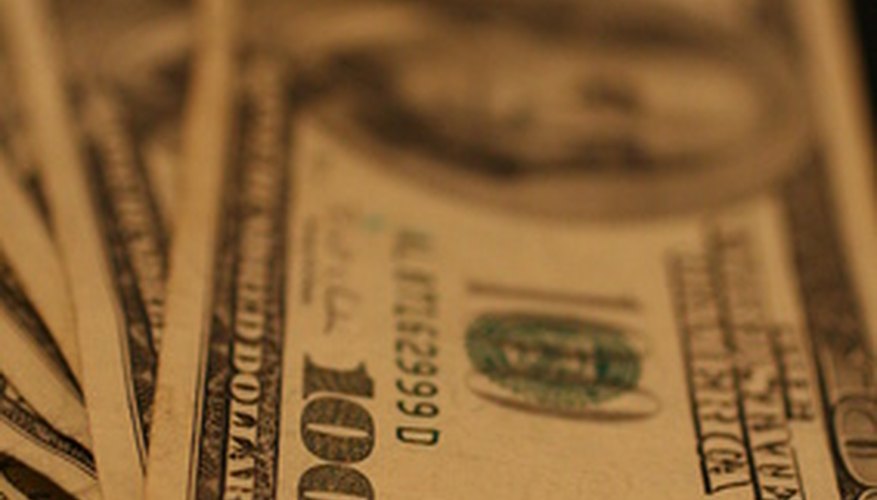 Photo Credit: money image by cherie from <a href='http://www.fotolia.com'>Fotolia.com</a> Earnings are substantially higher for Recovery Agents who own their own business.