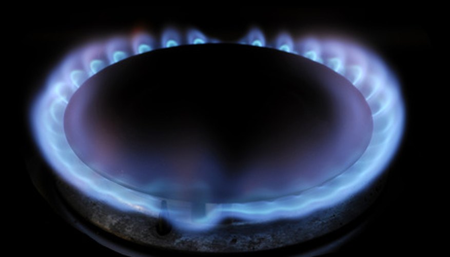 Natural gas flames are clean and efficient. Natural gas flames are clean and efficient.
