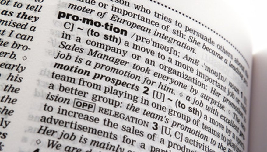 Photo Credit: word promotion image by Franc Podgoršek from <a href='http://www.fotolia.com'>Fotolia.com</a> Promotions and job classifications should be equal regardless of gender.