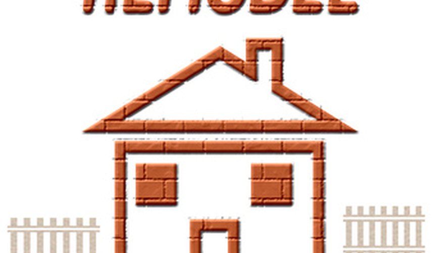Photo Credit: home improvement sign image by robert mobley from <a href='http://www.fotolia.com'>Fotolia.com</a> Even a small change can mean positive results.