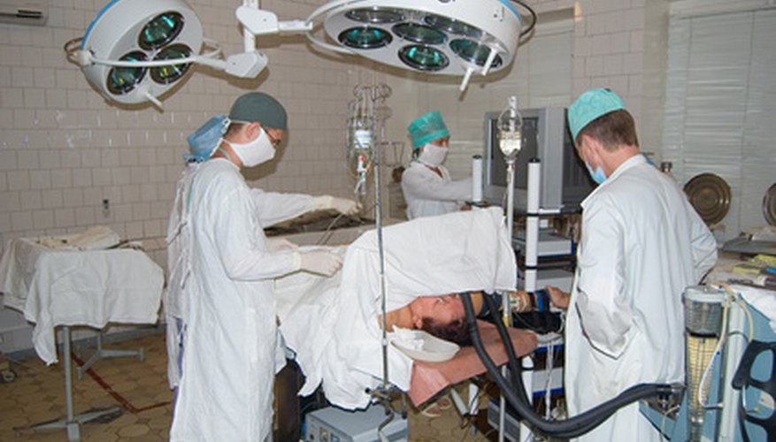 Photo Credit: surgery image by Andrey Rakhmatullin from <a href='http://www.fotolia.com'>Fotolia.com</a> Effective health care teams use closed loop communications.