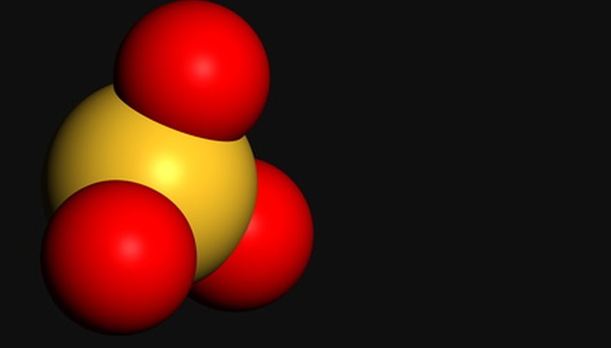 Photo Credit: molecule image by Vladislav Gajic from <a href='http://www.fotolia.com'>Fotolia.com</a> The size of a molecule is measured in three dimensions.