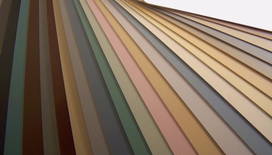Photo Credit: colour samples image by dwags from <a href='http://www.fotolia.com'>Fotolia.com</a> Free color samples can be integrated into Earth science lessons with elementary students.