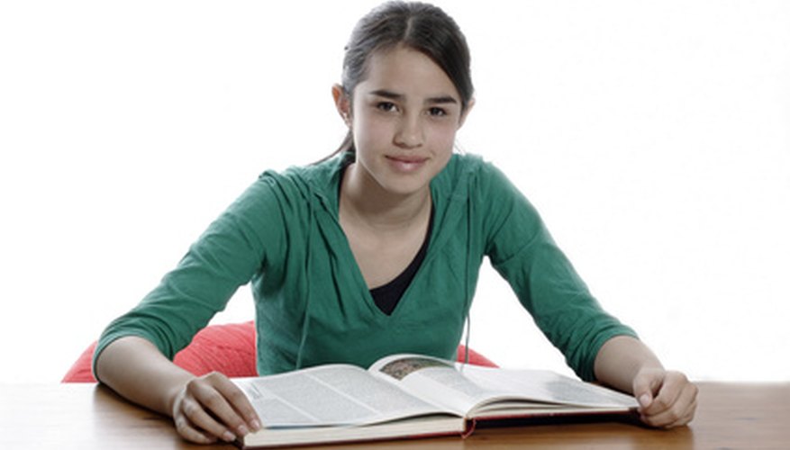 Photo Credit: A young woman reading in the library image by Christopher Meder from <a href='http://www.fotolia.com'>Fotolia.com</a> Research your battle to ensure accuracy.