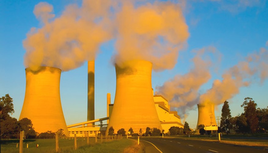 Photo Credit: power generator at dusk image by Aussiebloke from <a href='http://www.fotolia.com'>Fotolia.com</a> How to Calculate the Efficiency of an Electrical Generator