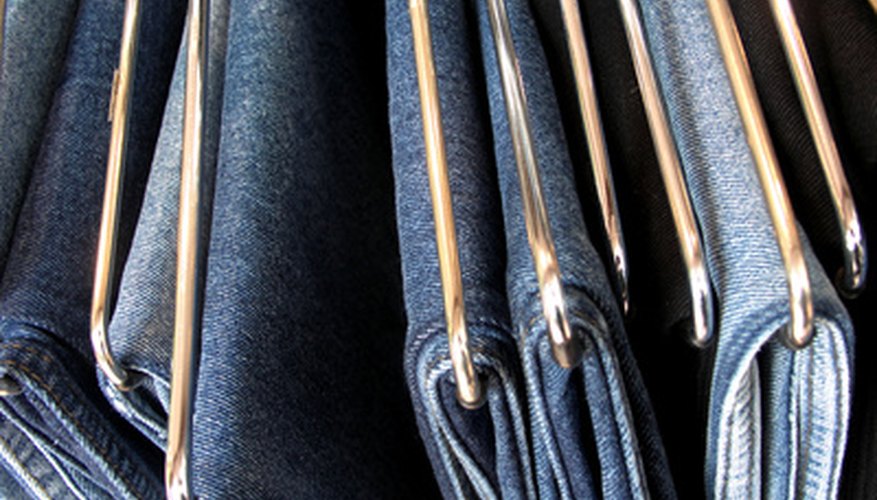 Photo Credit: jeans... image by Saskia Massink from <a href='http://www.fotolia.com'>Fotolia.com</a> Retailers no longer maintain large inventories.