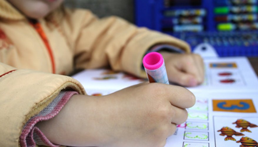 Photo Credit: learning basics image by Sergey Mostovoy from <a href='http://www.fotolia.com'>Fotolia.com</a> Teaching primary mathematics includes challenges and rewards.