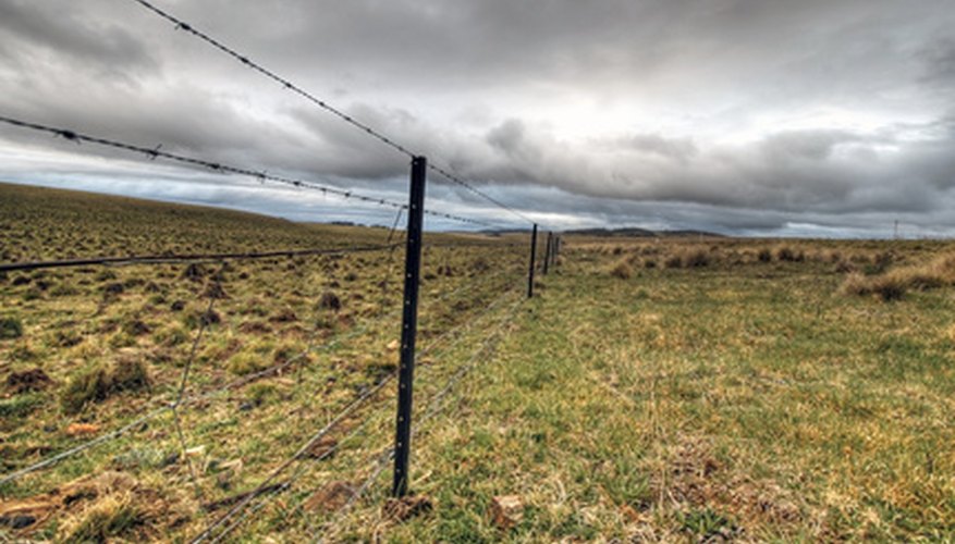Millions of miles of field fence stretch across the world's landscapes. Millions of miles of field fence stretch across the world's landscapes.