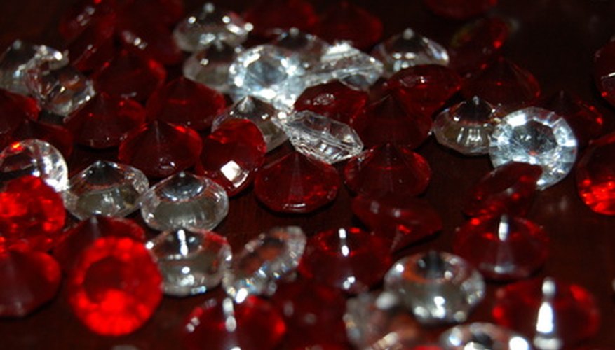 Photo Credit: rubis et diamant image by WSC from <a href='http://www.fotolia.com'>Fotolia.com</a> Rubies are mined worldwide.