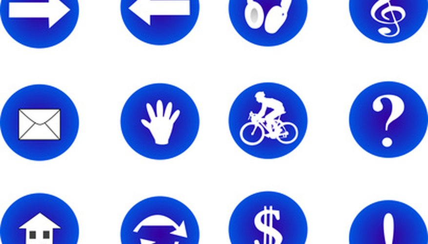 Photo Credit: simple internet icons image by Slobodan Djajic from <a href='http://www.fotolia.com'>Fotolia.com</a> Make navigation easy to understand.