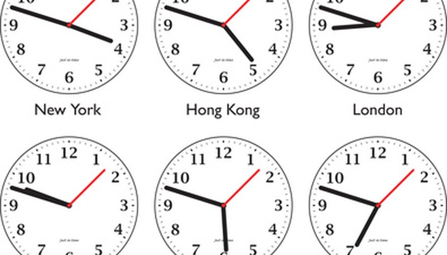 Photo Credit: time around the world image by Nicemonkey from <a href='http://www.fotolia.com'>Fotolia.com</a> Submit your media report on time.