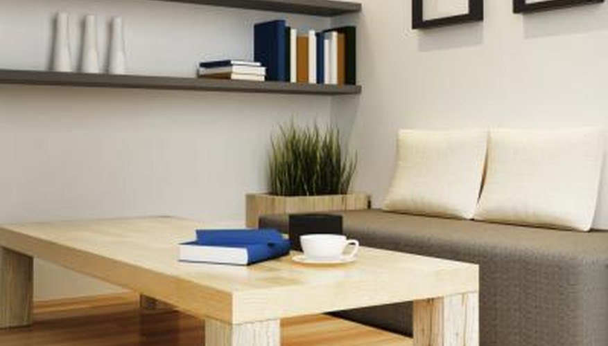 Balance chunky wood furniture with sleek, streamlined pieces and a minimalist look. Balance chunky wood furniture with sleek, streamlined pieces and a minimalist look.