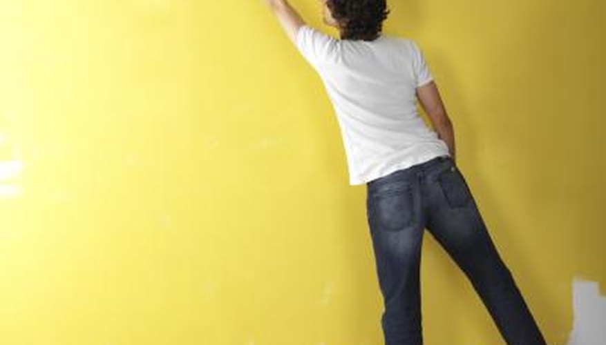 Bright contrasting wall. Bright contrasting wall.