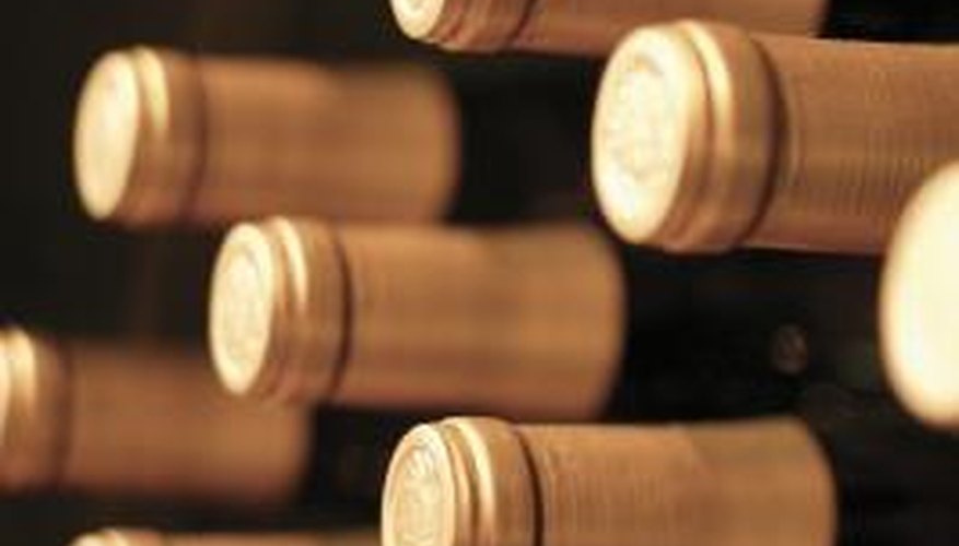 An X wine rack shows off your wine collection in style. An X wine rack shows off your wine collection in style.