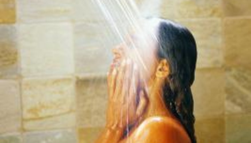 Adding a filter to your shower head will soften your water. Adding a filter to your shower head will soften your water.
