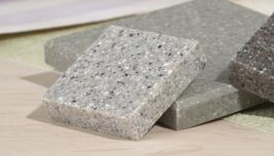 Granite tiles come in a variety of colors. Granite tiles come in a variety of colors.