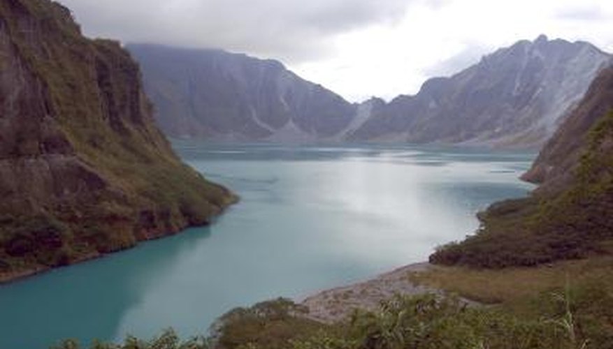 Photo Credit: gionnixxx/iStock/Getty Images This landscape is the result of volcano eruptions.