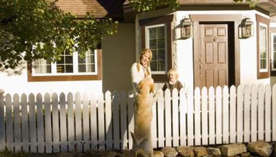 You could also put a rock wall under your fence. You could also put a rock wall under your fence.