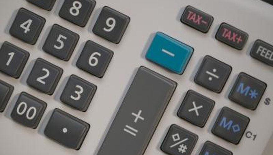 Photo Credit: Jupiterimages/liquidlibrary/Getty Images Calculator keys close up.