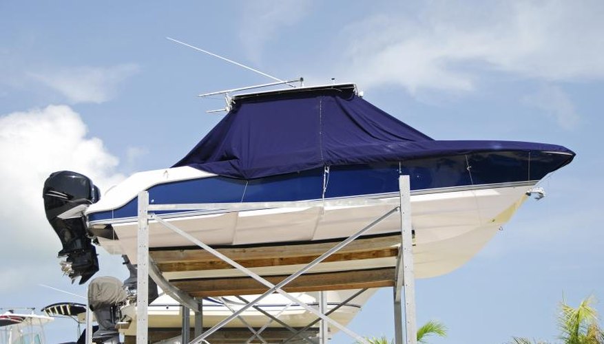 How to Clean Mold & Mildew From a Boat Cover