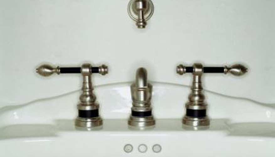 How to Repair & Replace the Drain Pipes on a Bathroom Sink How to Repair & Replace the Drain Pipes on a Bathroom Sink
