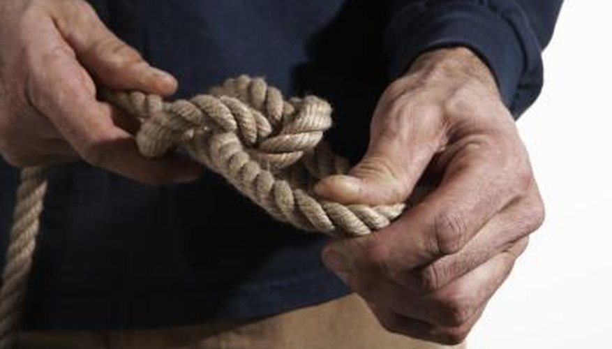 How to Get a Tight Rope Knot Loose