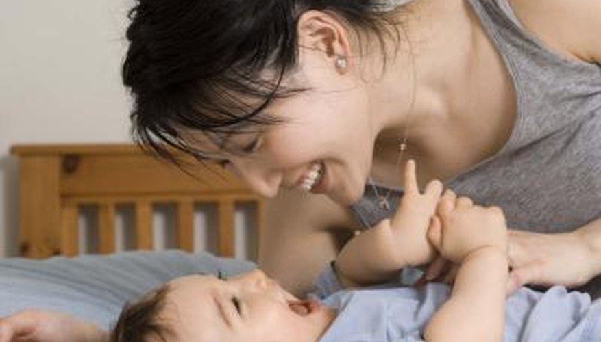 Mother with infant. Mother with infant.