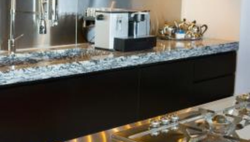 Basic cleaning supplies keep your stove top gleaming. Basic cleaning supplies keep your stove top gleaming.