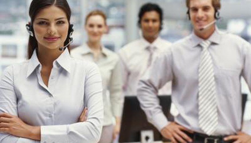 Photo Credit: George Doyle/Stockbyte/Getty Images Customer service team