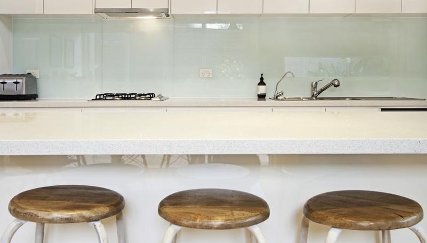 Seamless construction is the hallmark of a solid surface countertop. Seamless construction is the hallmark of a solid surface countertop.