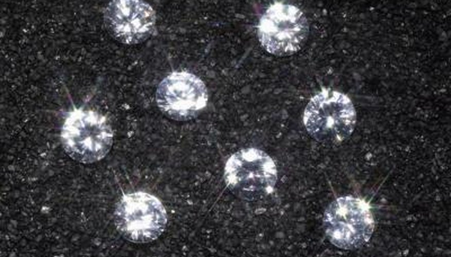 The physical properties of diamonds can be used to separate the gems from ordinary rock. The physical properties of diamonds can be used to separate the gems from ordinary rock.