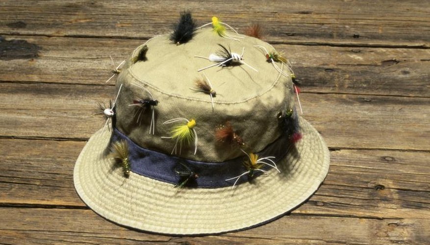 How to Put a Fishhook on a Hat