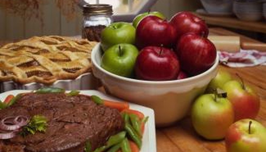 A pot roast is a good choice for a slow cooker. A pot roast is a good choice for a slow cooker.