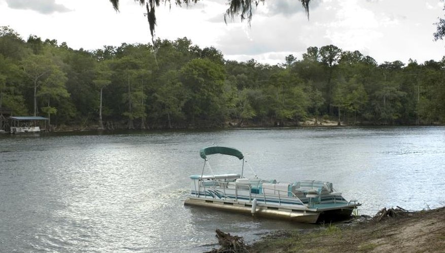 How to Repair a Dent in a Pontoon Boat