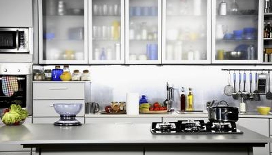Kitchen islands provide extra workspace. Kitchen islands provide extra workspace.