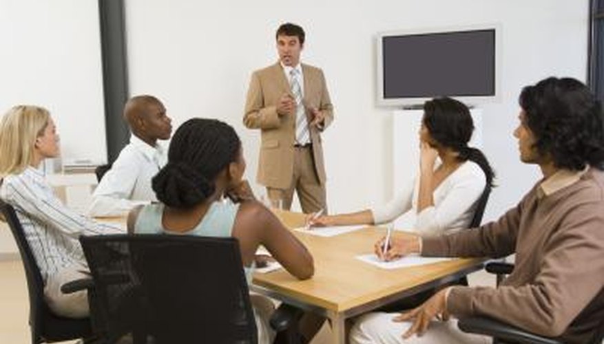 Photo Credit: Jupiterimages/Pixland/Getty Images Participative Leadership Theories