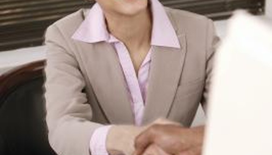 Donated business attire helps women in crisis make a good impression.