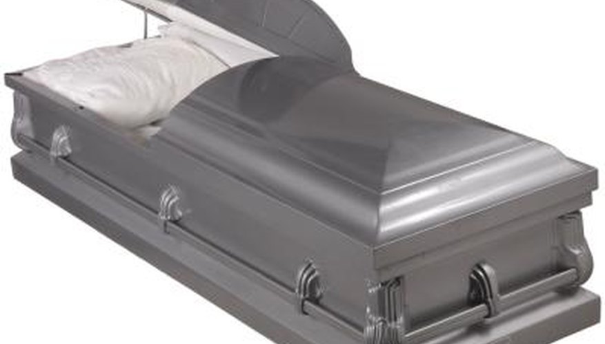 Morticians may sell funeral accessories such as caskets.