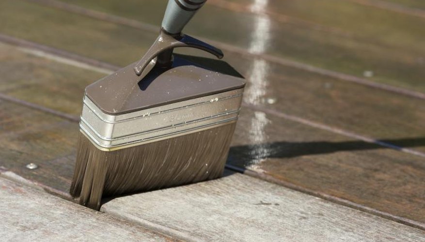 With a coat of finish, yellow balau makes durable, attractive decking. With a coat of finish, yellow balau makes durable, attractive decking.