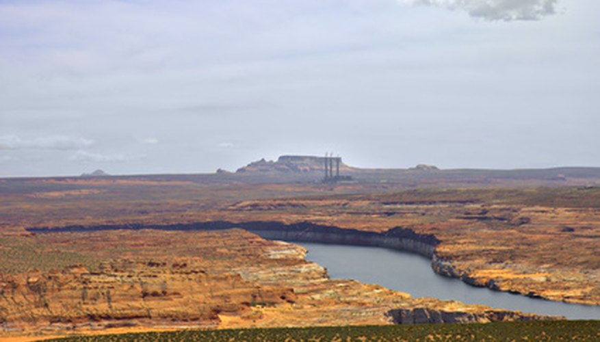 Rivers in the Great Plains of Texas