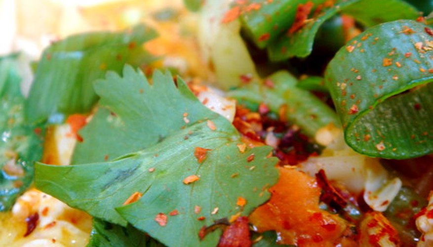 Coriander mixed with rice water and sugar may help nausea. Coriander mixed with rice water and sugar may help nausea.