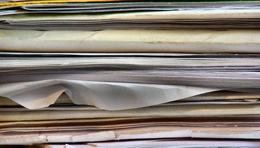 File folders can be recycled.