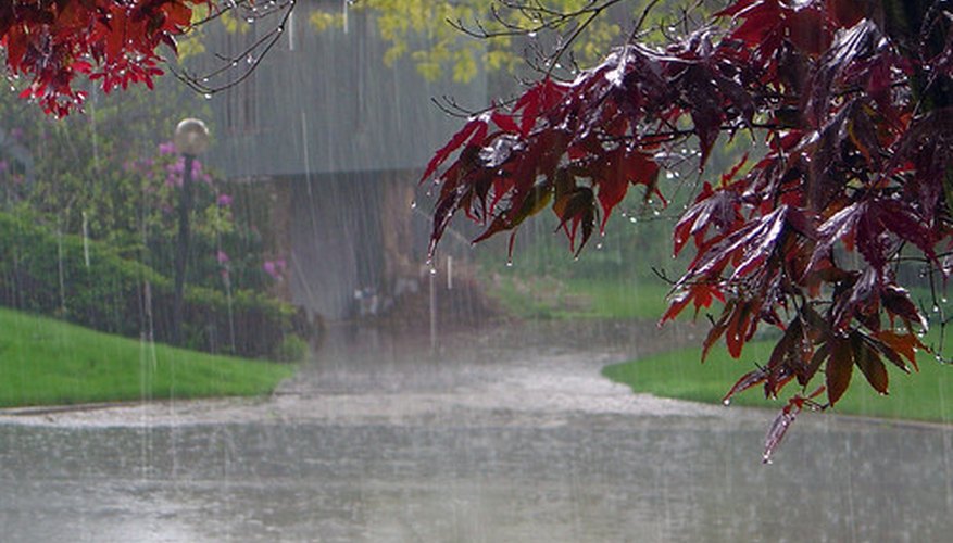 Low pressure systems can bring rain Low pressure systems can bring rain