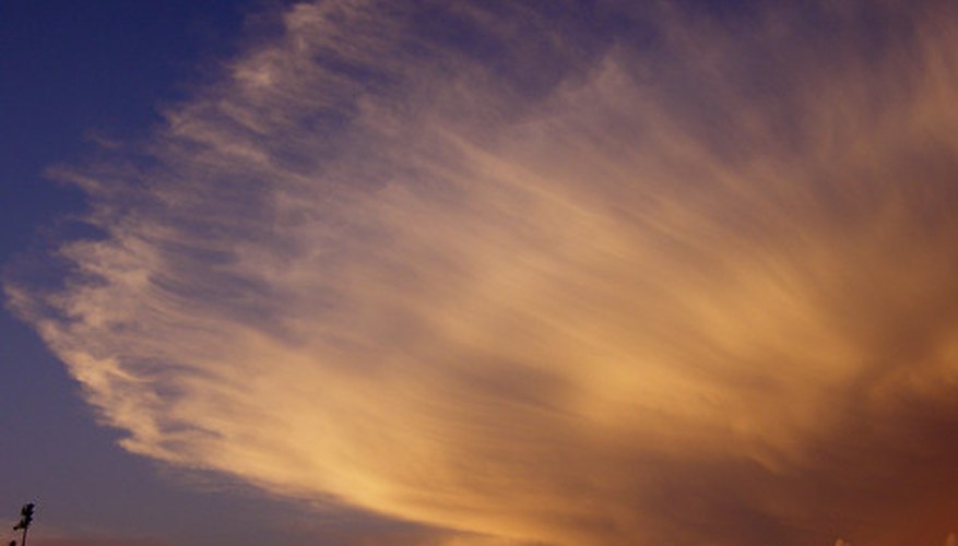 Photo Credit: Image by Flickr.com, courtesy of Jason Hunter Thunderheads are usually a sign a dust storm is coming.