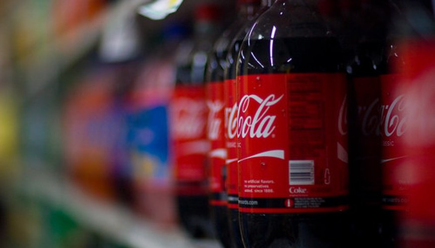 Se usan gases para darle burbujas a la soda.